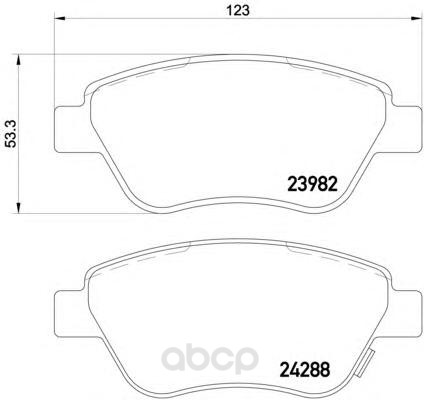 

Колодки тормозные дисковые, комплект Hella 8DB355012-831