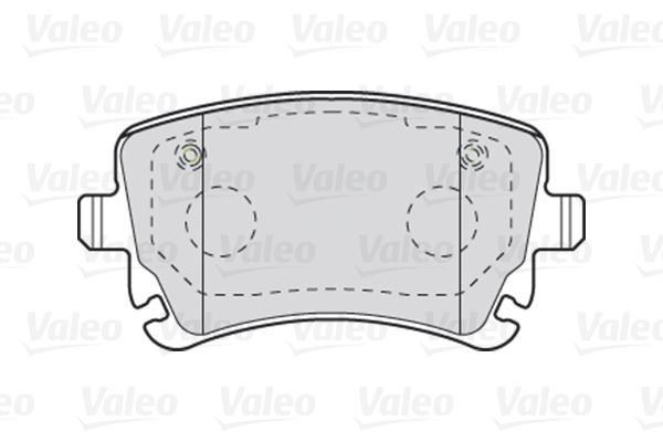

Тормозные колодки Valeo дисковые 301004