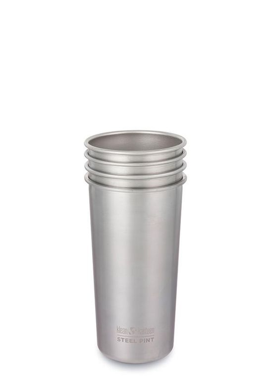 фото Набор туристических стаканов klean kanteen steel pint 492 мл, 4 шт.