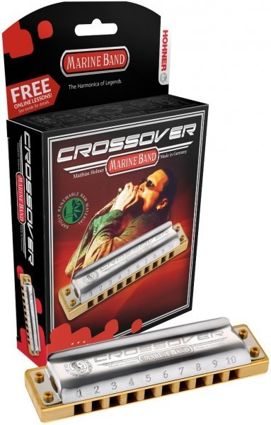 

Губная гармоника диатоническая HOHNER Marine Band Crossover D, Marine Band Crossover D