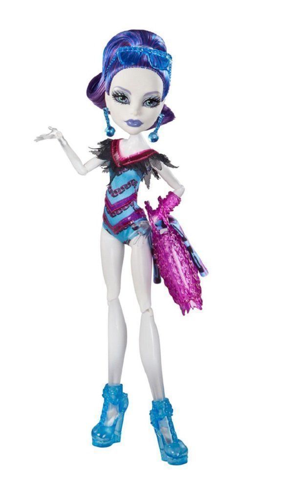 

Кукла Monster High Спектра Вондергейст - Монстры в купальниках CBX55