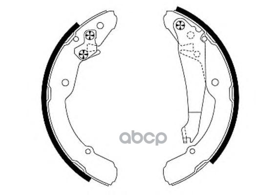 

Комплект тормозных колодок MINTEX MFR415