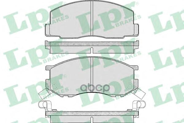 

Тормозные колодки Lpr 05P270