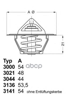 

Термостат Wahler 300083
