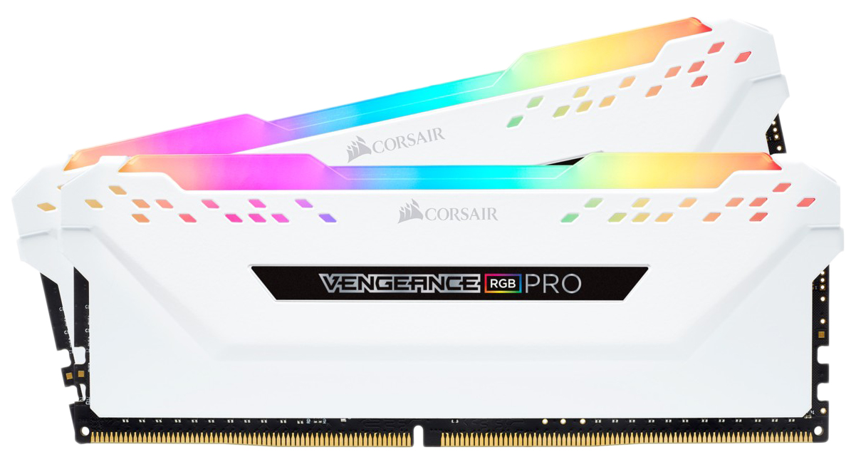 

Оперативная память Corsair VENGEANCE RGB PRO CMW32GX4M2A2666C16W, VENGEANCE RGB PRO