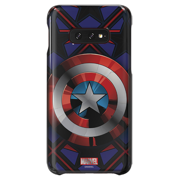 фото Чехол samsung для s10e captain america blue/red/white