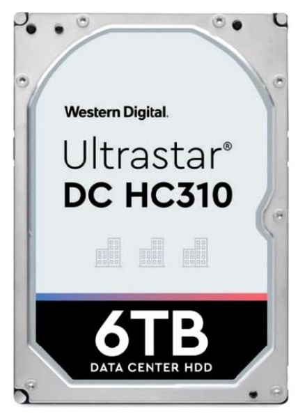 фото Внутренний жесткий диск western digital ultrastar dc hc310 6tb (hus726t6tale6l4) wd