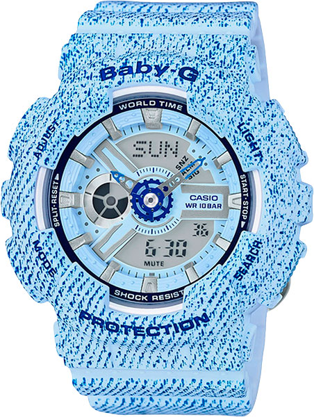 фото Наручные часы кварцевые женские casio baby-g ba-110dc-2a3