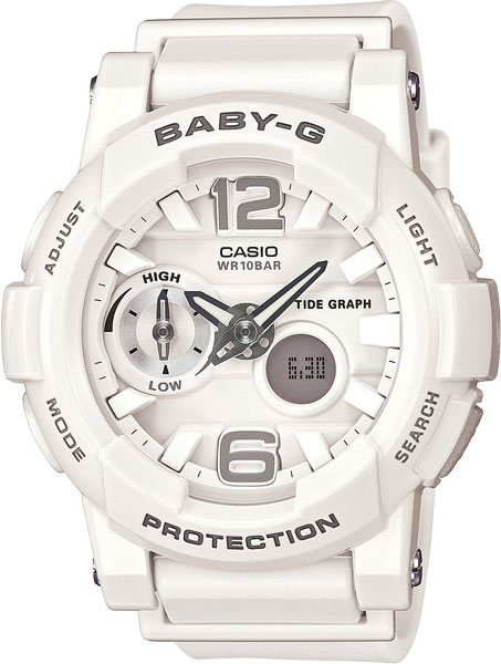 

Наручные часы кварцевые женские Casio Baby-G BGA-180-7B1, Baby-G