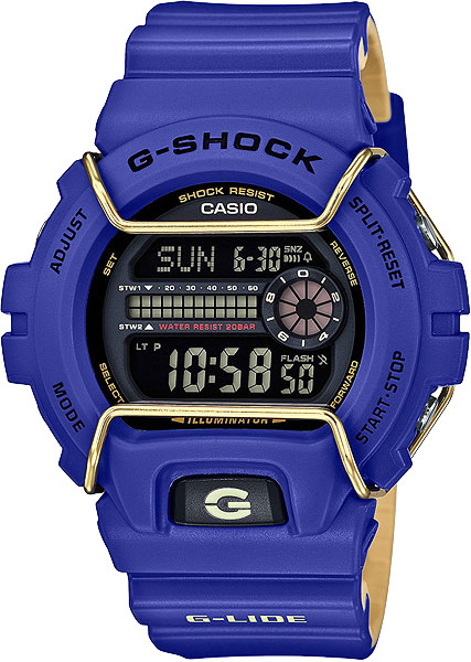 

Наручные часы Casio G-Shock GLS-6900-2E с хронографом, G-Shock