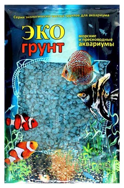 Грунт для аквариума ЭКОгрунт Мраморная крошка Морская