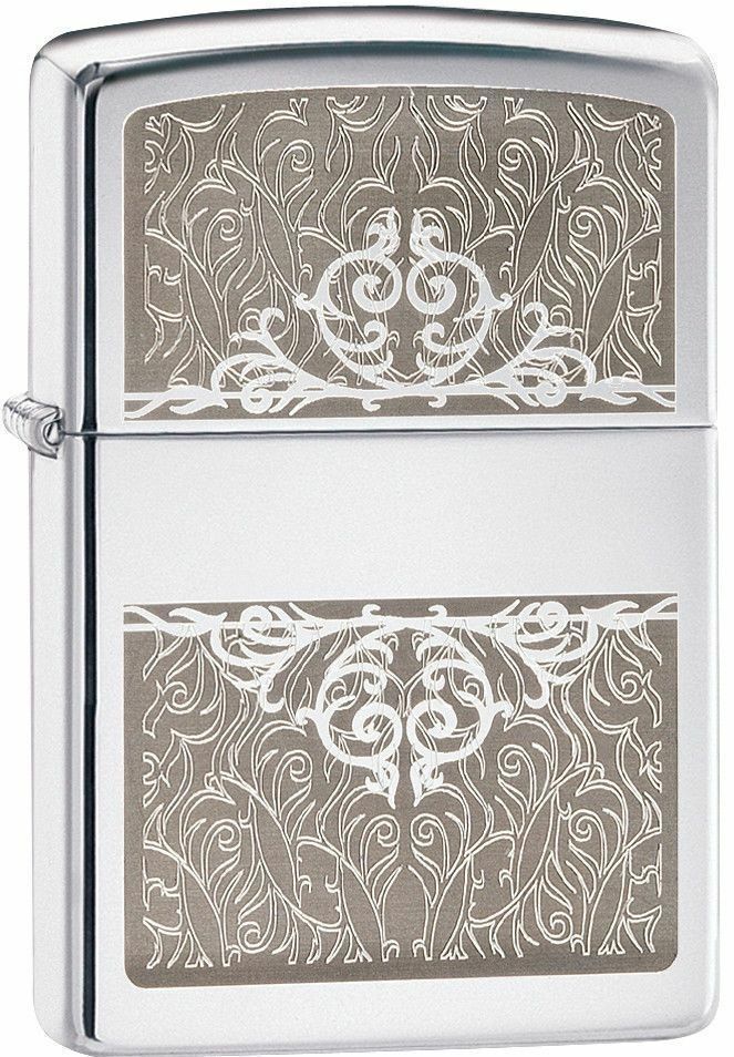 

Бензиновая зажигалка Zippo Filigree Initial High Polish Chrome, Filigree Initial