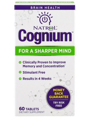 Natrol Cognium таблетки 60 шт.