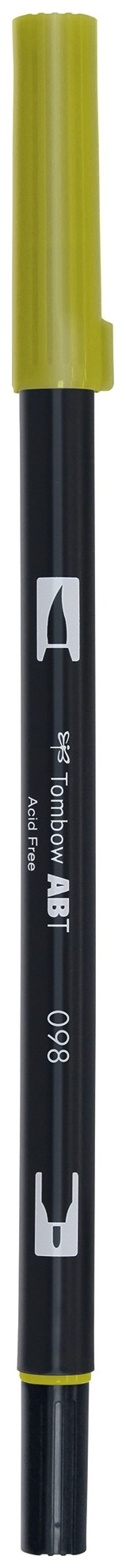 

Брашпен Tombow ABT Dual Brush Pen 098 авокадо