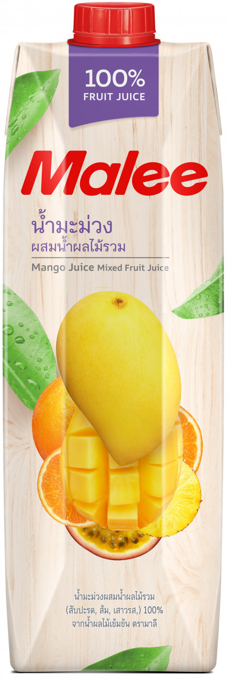 фото Сок malee mango juice with mixed fruit juice 1 л