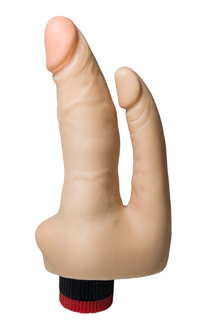 Вибратор гелевый двойной Lovetoy 13675