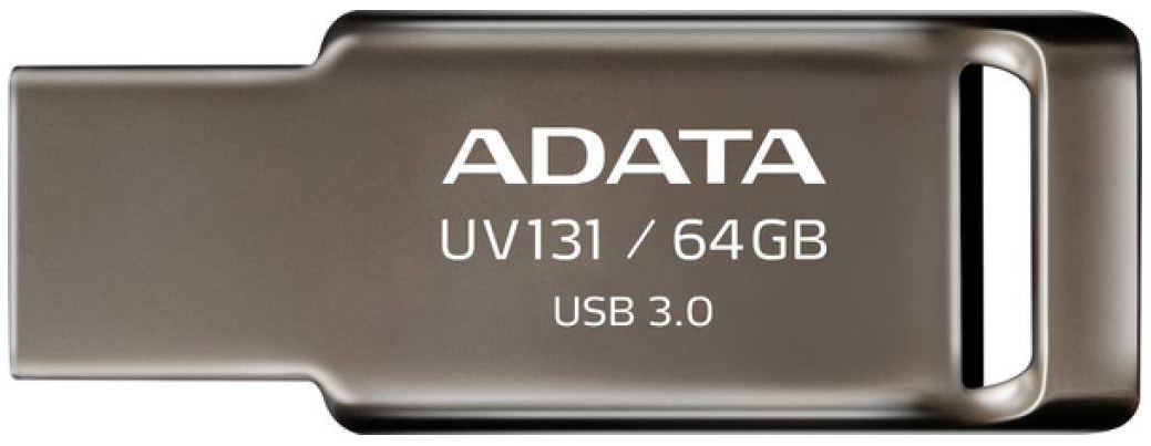 

Флэш диск ADATA UV131 Metal 64GB (AUV131-64G-RGY), UV131