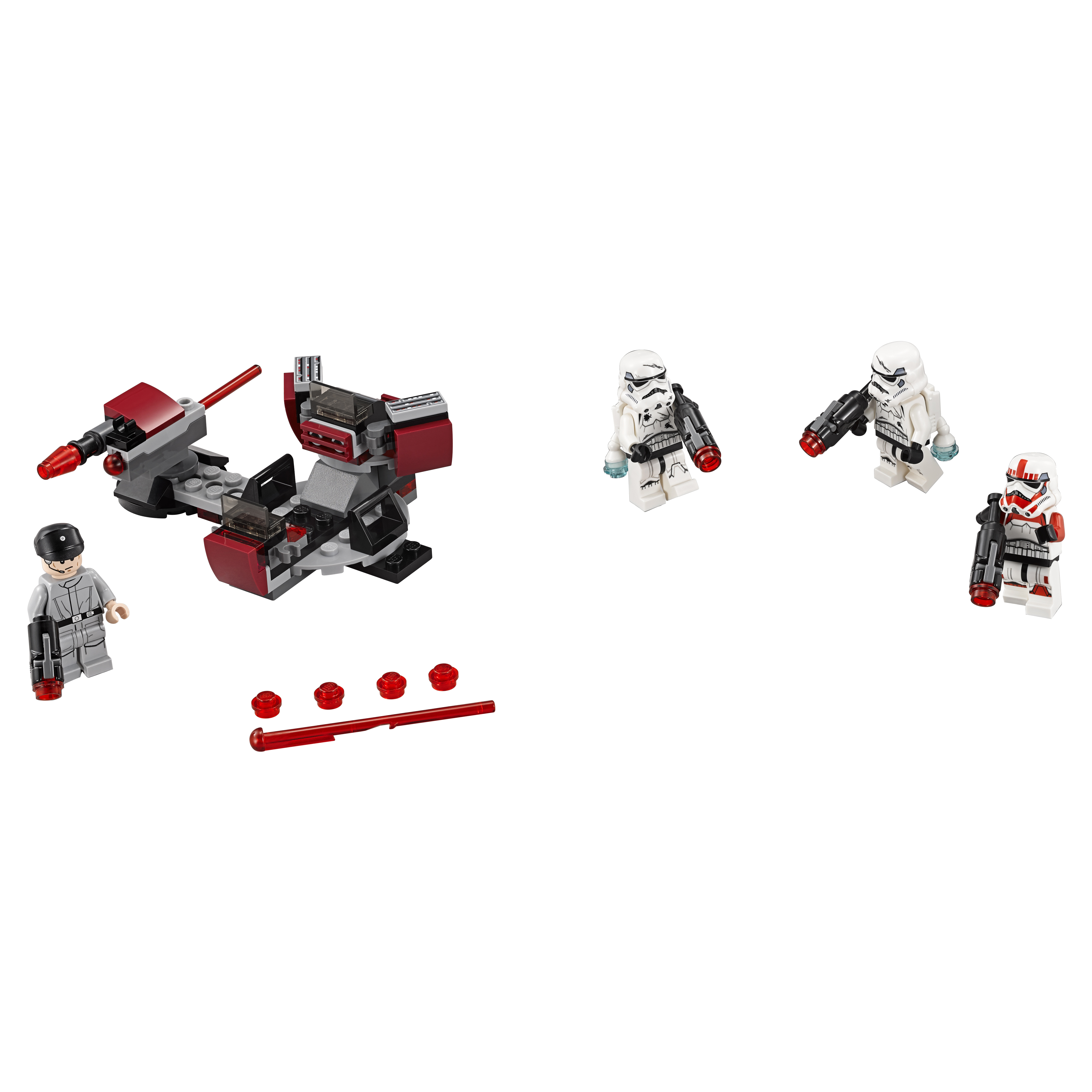 Конструктор LEGO Star Wars Боевой набор Галактической Империи (75134) конструктор lego star wars база повстанцев явин 4 1066 деталей 75365