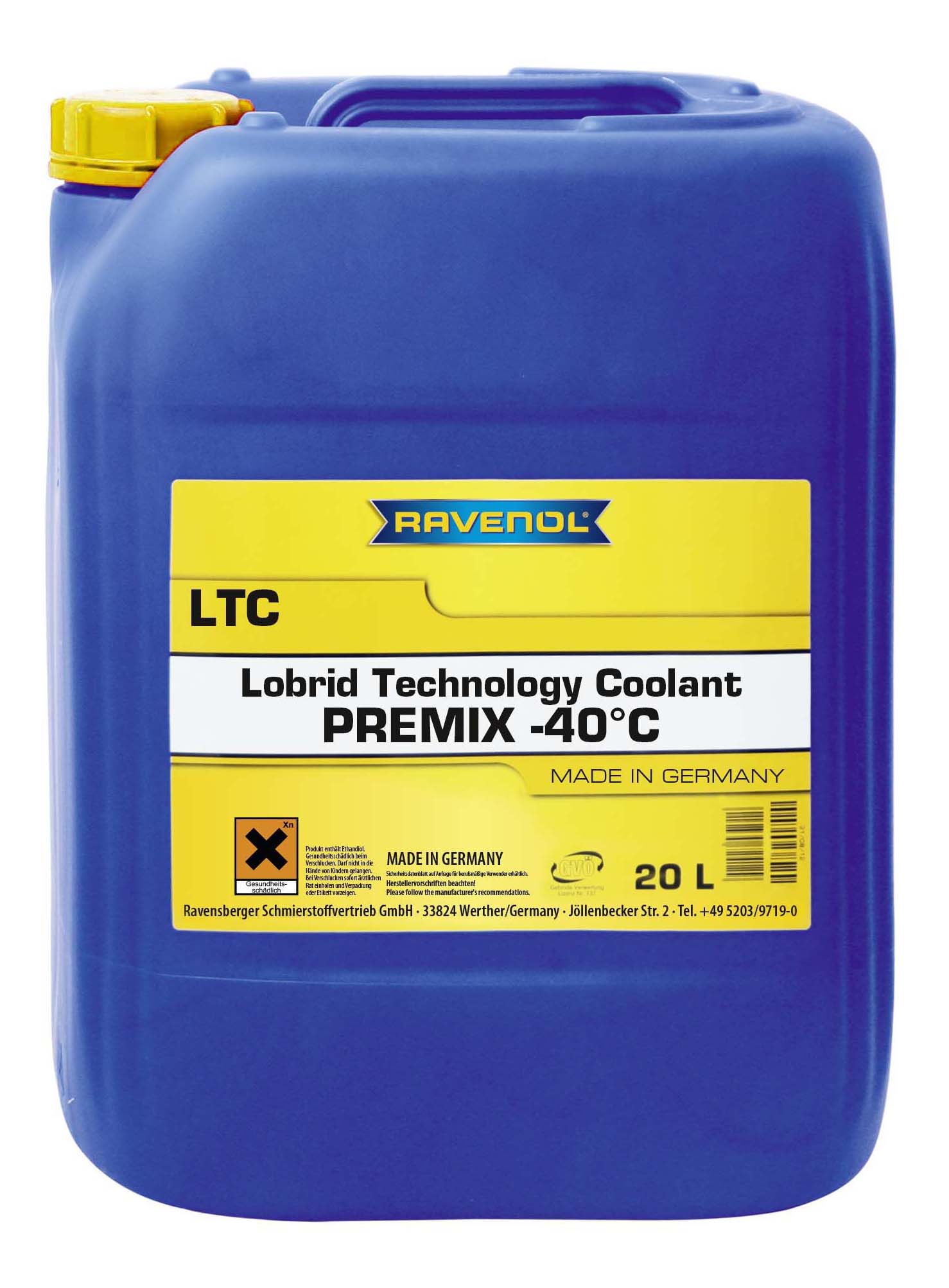 фото Антифриз ravenol g12 фиолетовый 20л