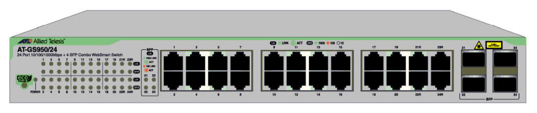 фото Коммутатор allied telesis at-gs950/24-50 grey