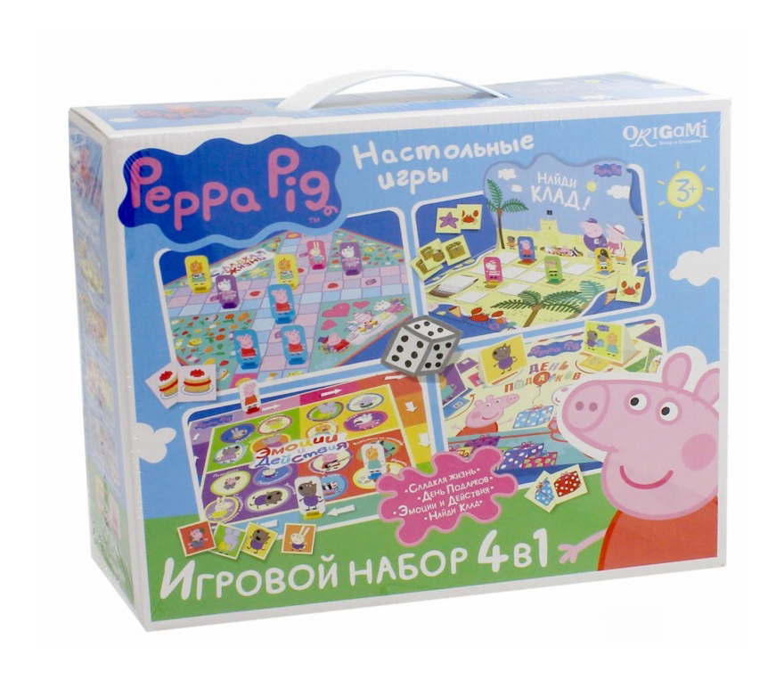 Игровой набор Peppa Pig Игровой набор 4в1