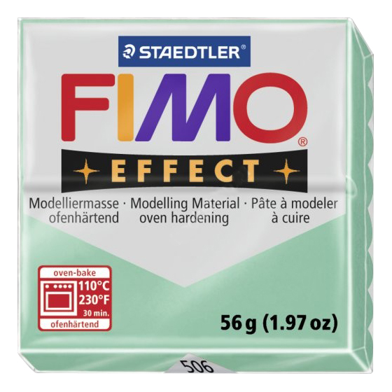 Глина для лепки FIMO Effect зеленый нефрит
