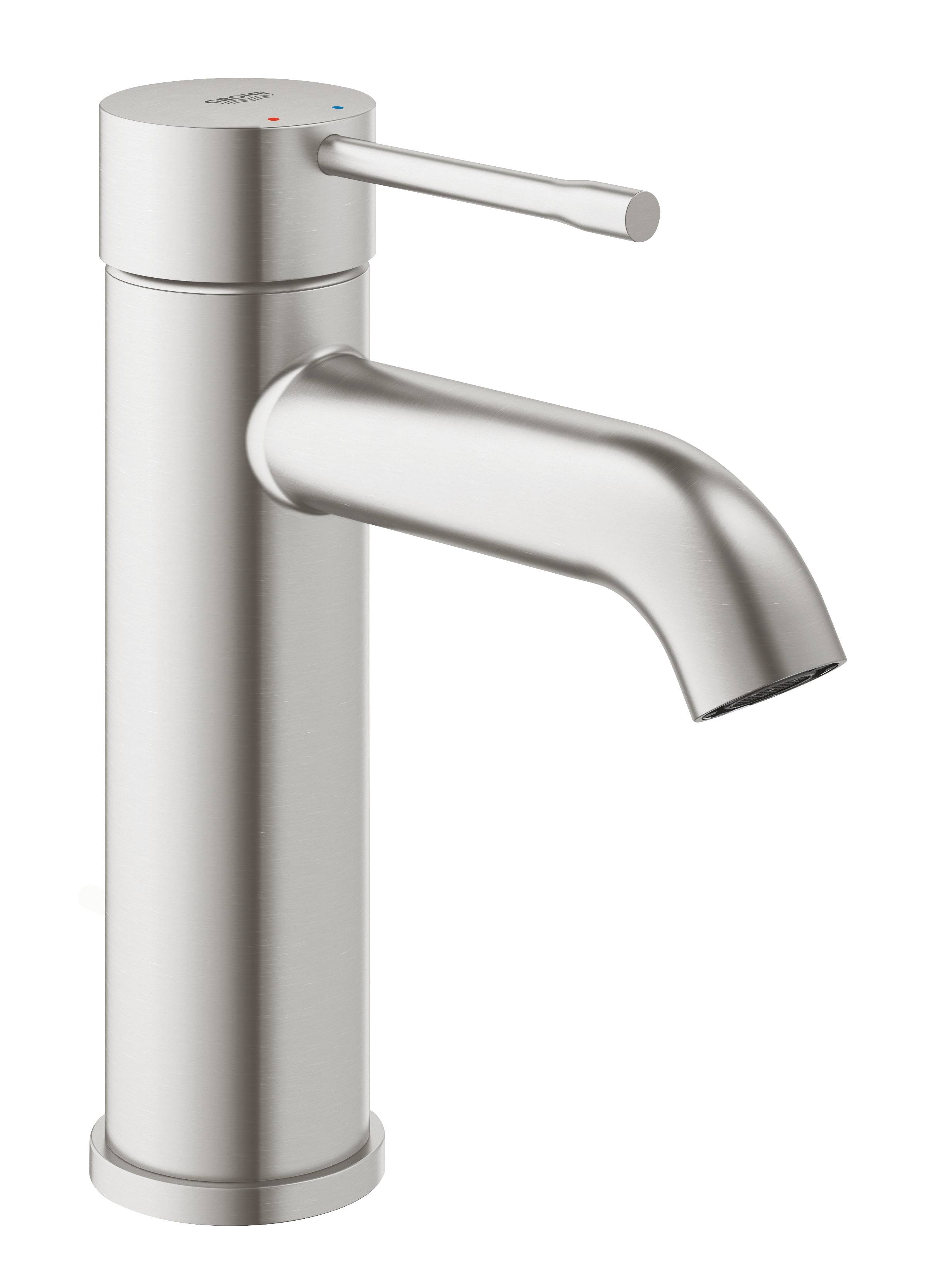 фото Смеситель для раковины grohe essence new 23590dc1 стальной