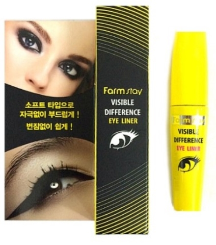 

Жидкая подводка-лайнер для глаз FARMSTAY Visible Difference Eye Liner