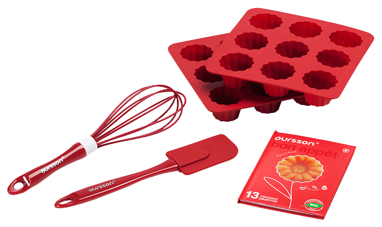 

Набор для выпечки Oursson BW1500SS/RR Красный, BW1500SS/RR