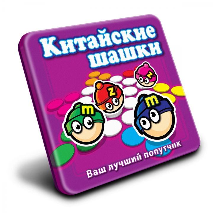 

Магнитная игра Mack & Zack Китайские шашки