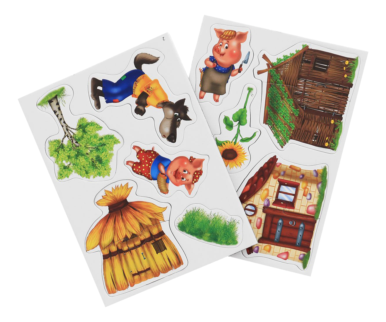 

Магнитная игра Vladi Toys Три поросенка, три поросенка