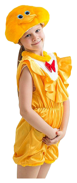 фото Карнавальный костюм бока цыпленок, цв. желтый р.104