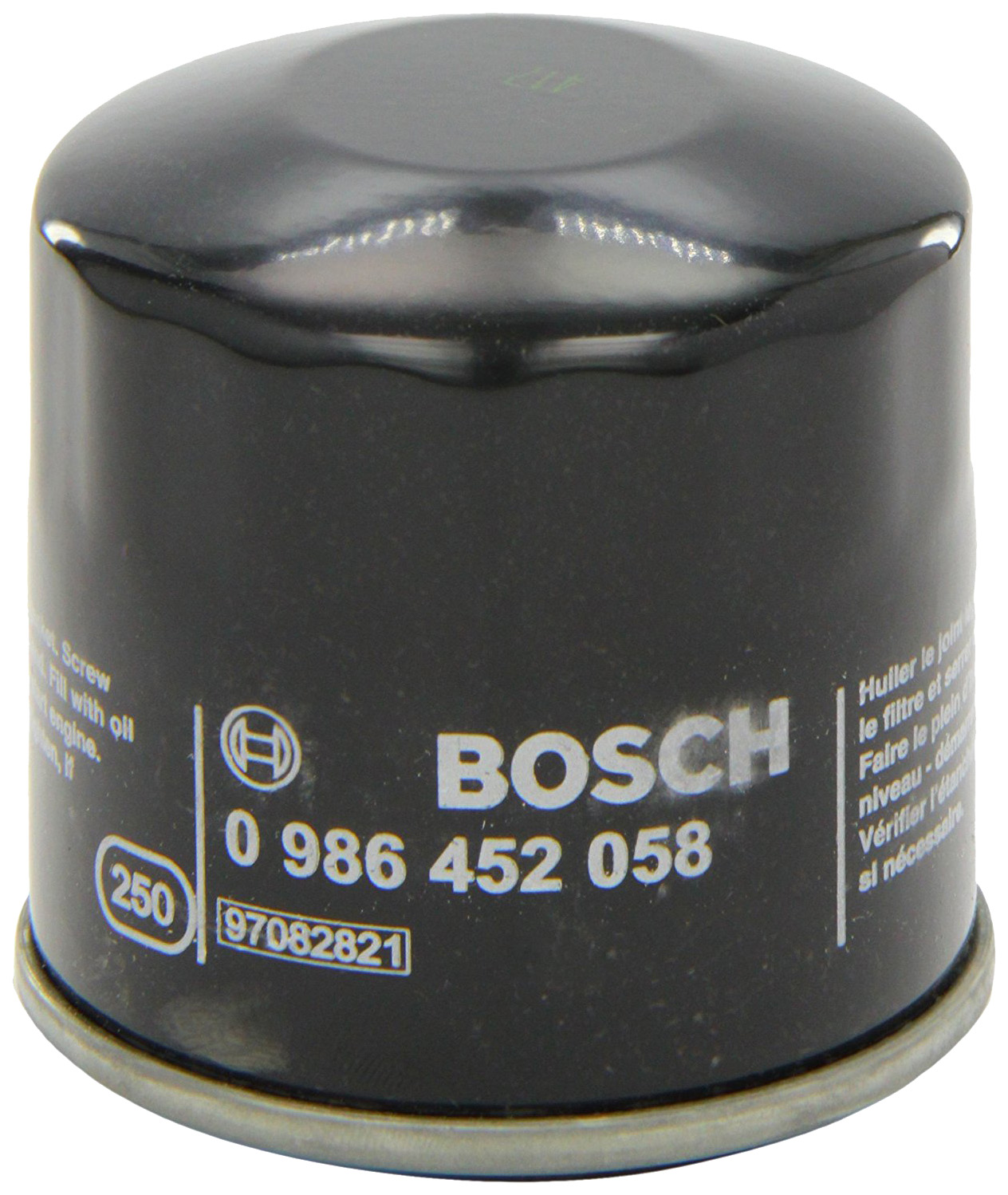 фото Фильтр масляный двигателя bosch 0986452058