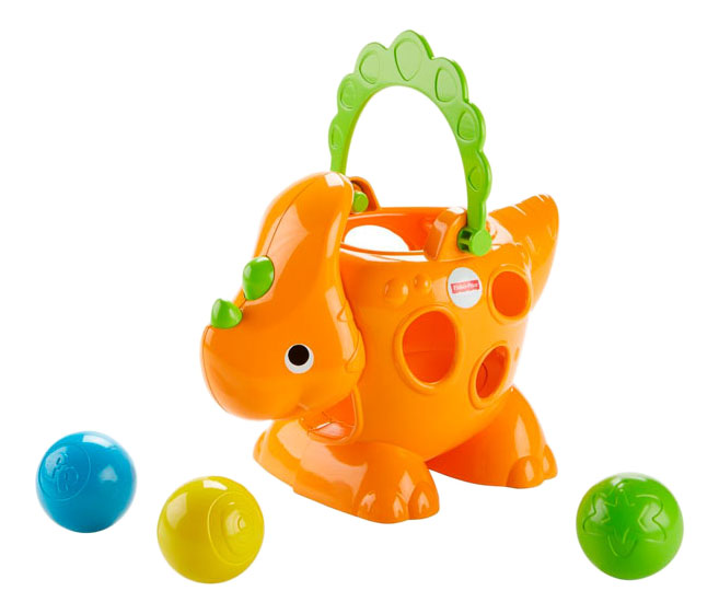 

Развивающая игрушка Fisher-Price Динозаврик с шариками, Динозаврик с шариками