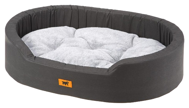 

Лежанка для животных Ferplast Dandy F 45 черный с серым мехом