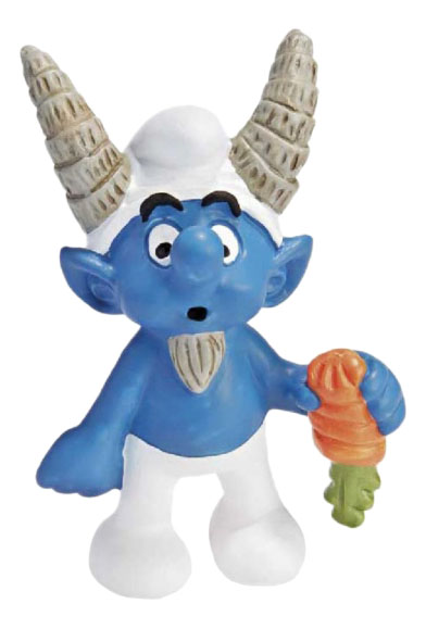 Фигурка Смурфики Гном Козерог Schleich The Smurfs 20717 schleich игровая фигурка гном козерог