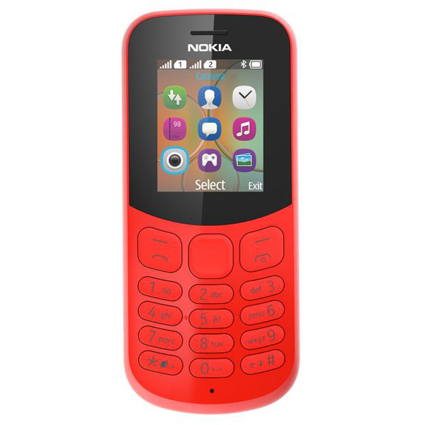 фото Мобильный телефон nokia 130 red