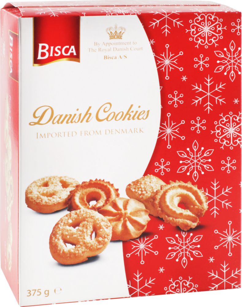 фото Печенье ассорти bisca danish cookies 375 г