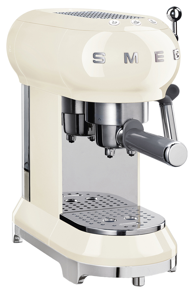 

Рожковая кофеварка Smeg ECF01CREU Beige, Бежевый, ECF 01 CREU