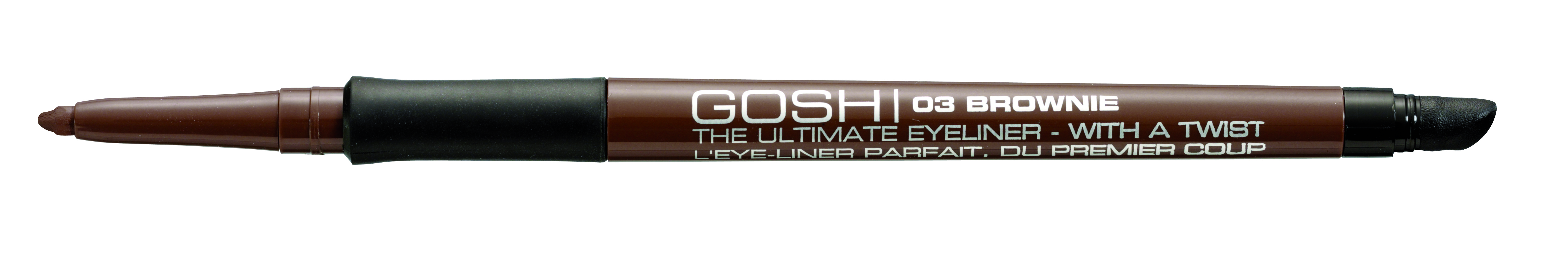 

Карандаш для глаз Gosh The Ultimate Eyeliner-With a Twist 03 - Brownie