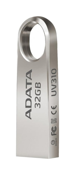 

USB-флешка ADATA UV310 32GB Silver (AUV310-32G-RGD), UV310