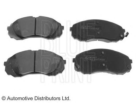 

Комплект тормозных колодок Blue Print ADG04290