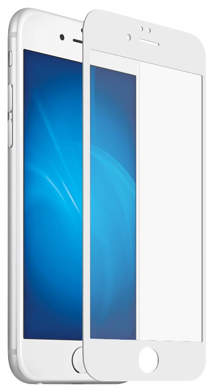 

Защитное стекло DF для Apple iPhone 7 Plus/iPhone 8 Plus White, iColor-16