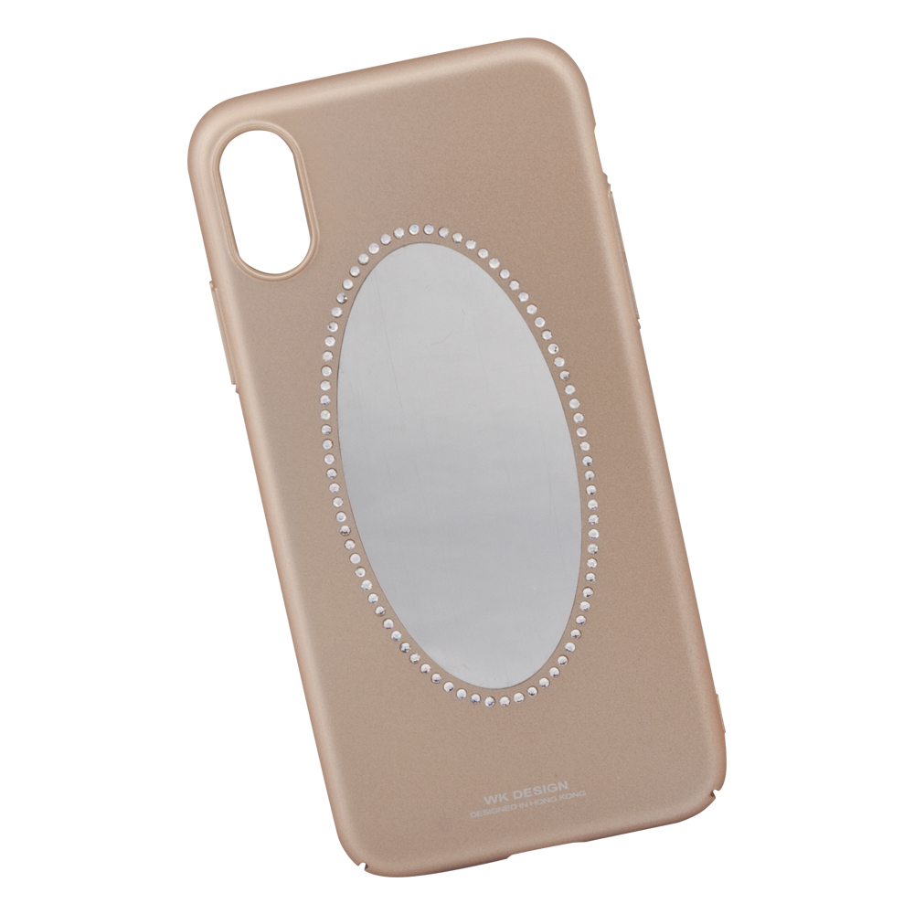 

Чехол для iPhone X WK Gincai Series Creative Case (золотой), Бежевый