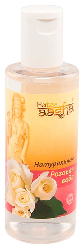 Термальная вода Aasha Herbals Розовая вода 200 мл гуггулутхиктхакам santana herbals масло 200 г