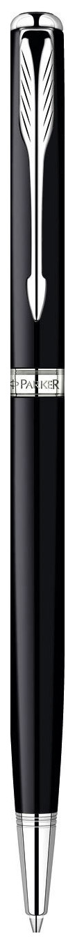 

Шариковая ручка Parker Sonnet Core Slim - LaqBlack CT M BL, k430