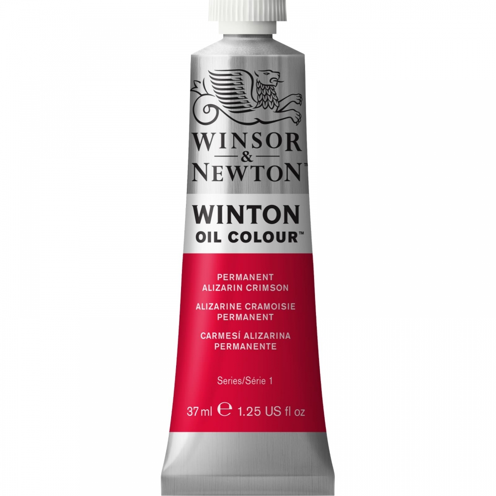 фото Масляная краска winsor&newton winton перманентный ализарин малиновый 37 мл