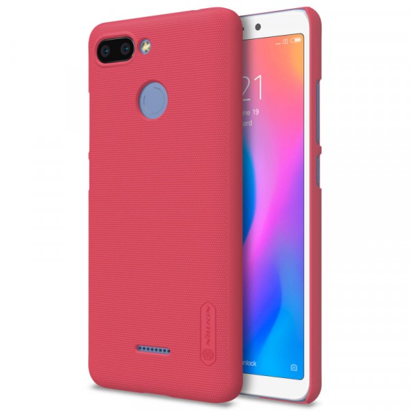 фото Чехол nillkin matte для xiaomi redmi 6 red