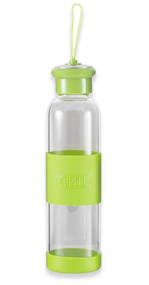 фото Бутылка для воды gipfel lauretta 500 мл, зеленая