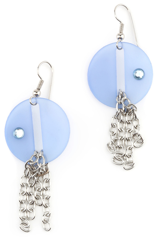 

Серьги из металла Be You to Full HC/E11382BL, пластик, HC/E11382BL